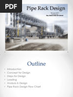 Pipe Rack Design and Calculation Guide | PDF | Pipe (Fluid Conveyance ...