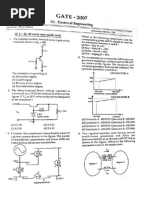 Gate 2007 Solved Paper EE-2007