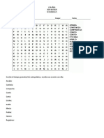 Sopa de Letras-Tiempos Gramaticales