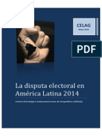 La Disputa Electoral en América Latina 2014 CELAG