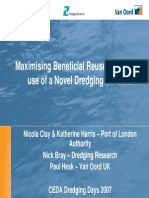 Maximising Beneficial Reuse Through The Use of A Novel Dredging Contract