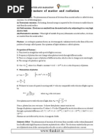 7 - Dual Nature of Matter and Radiation PDF