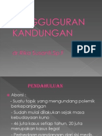 FORENSIK: Pengguguran Kandungan