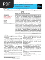 Automobile Industry Study