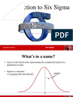 Six Sigma 1 Intro