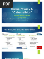 Online Privacy and Cyber-Ethics