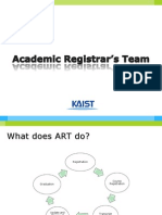 2.Academic Registrar’s Team