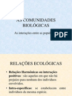 Relações Ecológicas