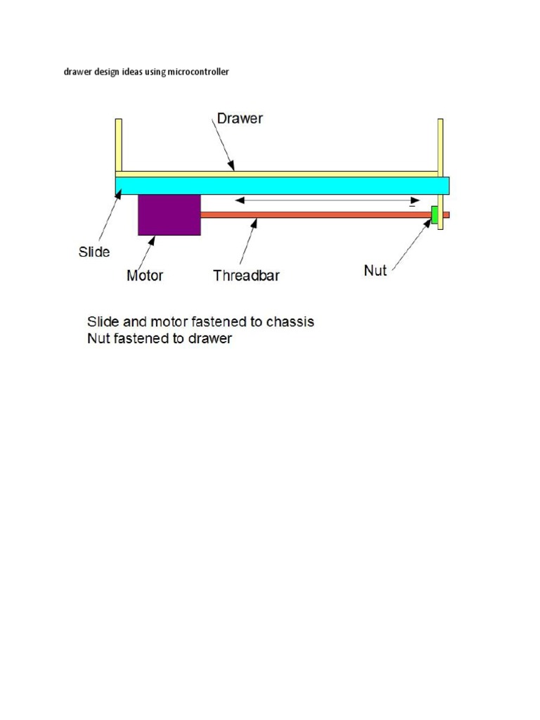 Drawer Design Ideas Using Microcontroller | PDF | Art | Technology ...