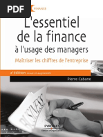 l'Essentiel de La Finance à l'Usage Des Managers