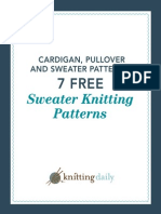 7 Free Sweater Patterns