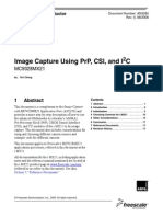 Image Capture Using PRP, Csi, and I C: Mc9328Mx21