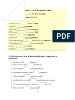 Comparatives Fisa 1