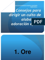 10 Consejos para Dirigir Un Servicio de Canto