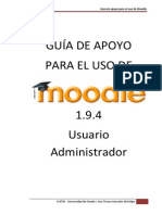 Instructivo usuario administrador Moodle