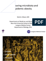 Martin J. Blaser Antibiotics and Obesity