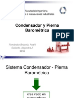 Condensador y Pierna Barométrica.