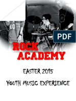 ROCK ACADEMY - Easter 2015