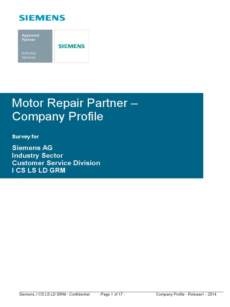 Motor-Partner-Company-Profil en Release1 | PDF | Insulator (Electricity ...