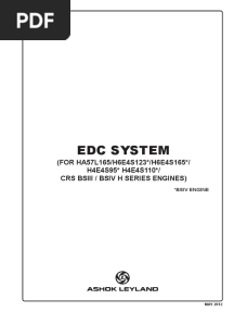 Edc System For Bs III - Bs IV
