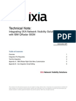 Ixia NVS - IBM QRadar Integration Guide