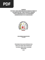 Download faktor yang berhubungan dengan tingkat kecemasan ibu yang anaknya demam pasca imunisasi DPT di Puskesmas Cendrawasih  Kota Makassar by MuhammadNasaruddin SN251249195 doc pdf