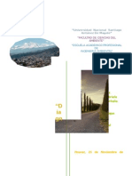 Diagnostico de La Contaminacion Ambiental en La Ciudad de Huaraz