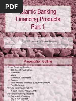 06 Islamic Banking - Financing - Part 1