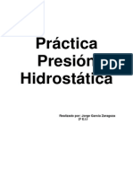 Práctica Presión Hidrostática JGZ