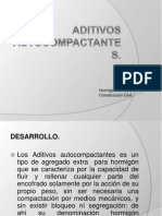 Aditivos Autocompactantes