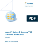Guia de Instalacion de Acronis Backup and Recovery 10 Español