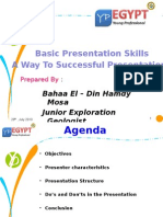 Presentation Skills YP 2011