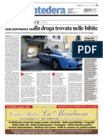 Pontedera: Inchiodati Dalla Droga Trovata Nelle Bibite