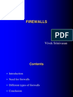 Firewalls: Vivek Srinivasan