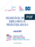 Seminario Dec IR  NICARAGUA