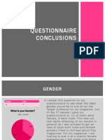 Questionnaire Conclusions Final