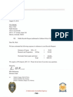 FOIA Response from Littleton, CO police dept