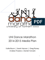 UNI Dance Marathon Media Plan