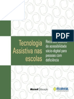 Cartilha Tecnologia Assistiva Nas Escolas - Recursos Basicos de Acessibilidade Socio-digital Para Pessoal Com Deficiencia