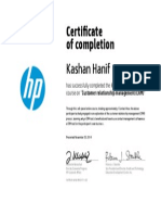 CRM Certificate