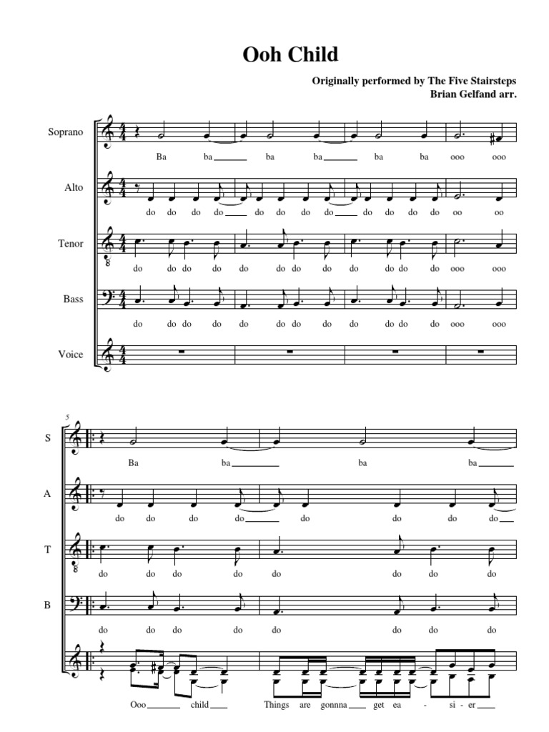 Finale 2008 [Ooh Child] Musique