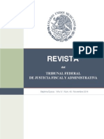 REVISTA DEL TRIBUNAL DE JUSTICIA FISCAL Y ADMINISTRATIVA NO. 40