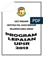 Program Lepasan Upsr 2013 SJKT Serdang