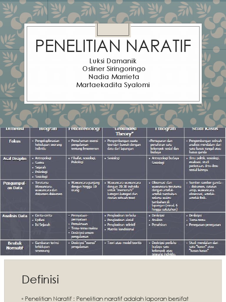 Penelitian Naratif Pdf