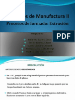 Proceso de Extrusión PDF