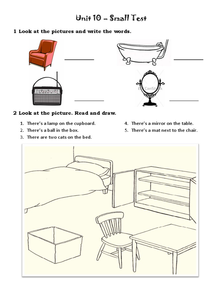 Picture Description and Response Test | PDF | Language Arts ...