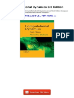 Computational Dynamics 3rd Edition 773565