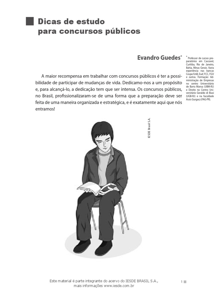 Dicas Práticas para Estudar Concursos | PDF