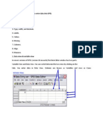 SPSS 13.0 HELP SHEET: How To Enter Data Into SPSS
