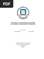 Download Penerapan Crm Pada Bank Bri by Ghundol Pangeran Cnt SN251302516 doc pdf